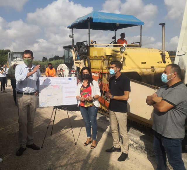 La Comunidad ultima el acondicionamiento del camino rural de La Almazara en Alguazas - 1, Foto 1