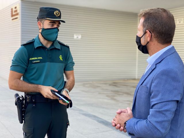 El Alcalde recibe al nuevo Comandante de Puesto de la Guardia Civil de Torre Pacheco - 1, Foto 1