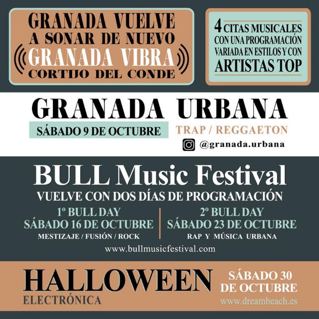 Granada Vibra, un nuevo ciclo musical que llenará octubre de música - 1, Foto 1