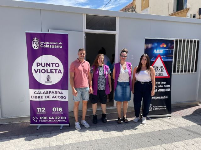 Calasparra contará durante sus fiesta con un punto violeta preventivo de agresiones sexuales - 3, Foto 3