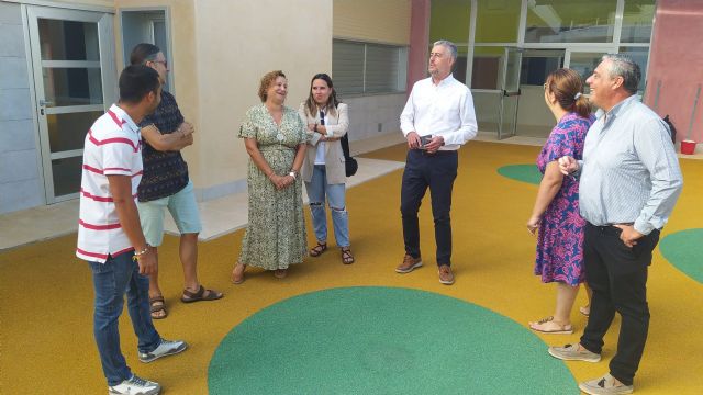 Los alumnos de infantil de Pliego comenzarán el curso en el nuevo pabellón del colegio Pascual Martínez Abellán - 1, Foto 1
