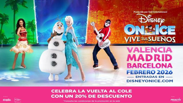 Disney On Ice regresa a España con Vive tus sueños y una campaña especial para la ´Vuelta al cole´ - 1, Foto 1