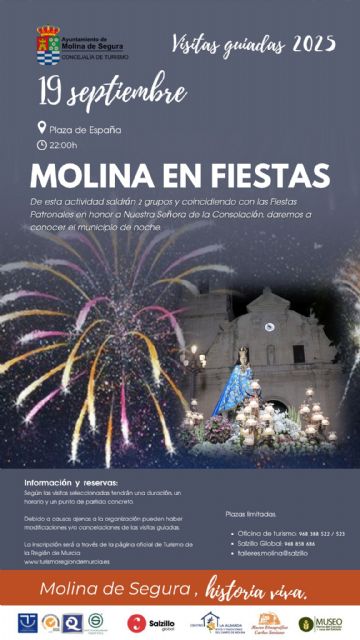 Visitas guiadas gratuitas MOLINA NOCTURNA EN FIESTAS - 1, Foto 1