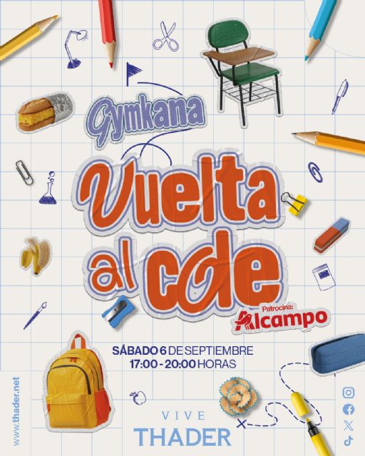 Thader da la bienvenida a la vuelta al cole con una divertida Gymkana Infantil - 1, Foto 1