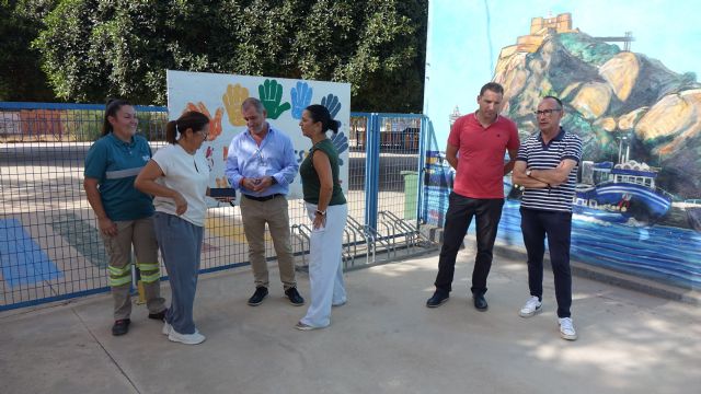 Águilas prepara sus colegios para la vuelta a las aulas con un dispositivo especial de mantenimiento - 2, Foto 2