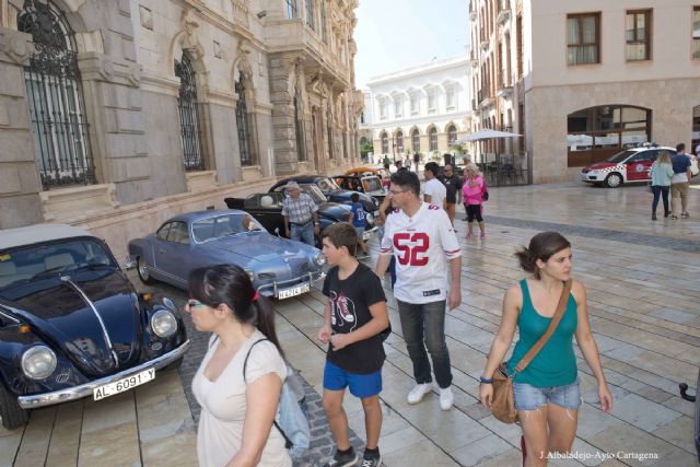 Cartagena acogió una concentración de turismos clásicos de Volkswagen - 1, Foto 1