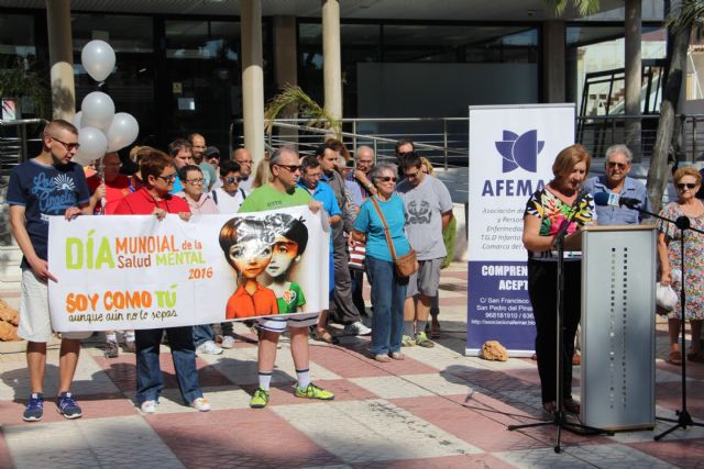 AFEMAR conmemora el Día de la Salud Mental bajo el lema Soy como tú aunque no lo sepas - 2, Foto 2