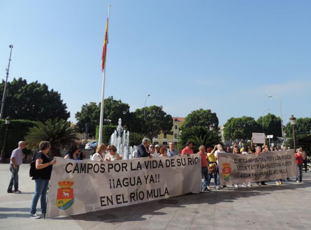 Campos del Río se manifiesta Por La Vida Del Río Mula en las calles de Murcia - 5, Foto 5