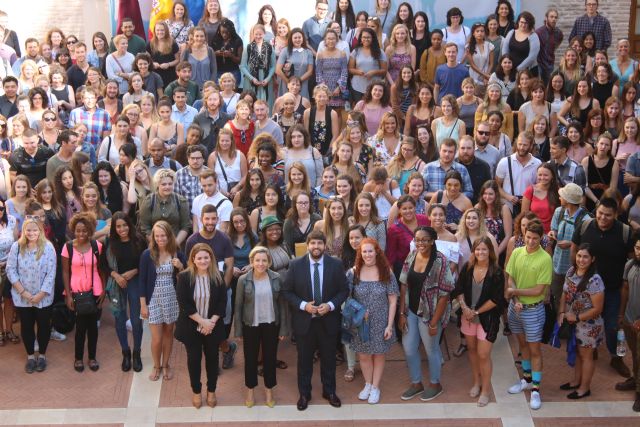 López Miras anuncia nuevos convenios con universidades extranjeras para ampliar el número de auxiliares de conversación en 2018 - 3, Foto 3