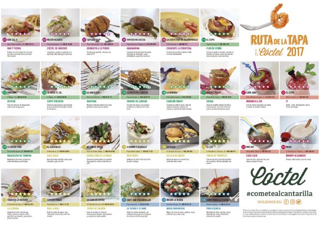 El viernes próximo se inaugura en Alcantarilla la sexta Ruta de la Tapa y el Cóctel, que se celebrará en nuestra ciudad del 6 al 22 de octubre, con 27 establecimientos participando en la misma - 2, Foto 2