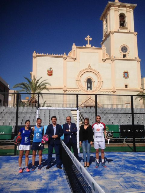 La pista central de la plaza de España de San Javier recibe a partir de mañana el World Padel Tour - 3, Foto 3