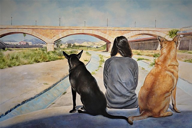 Perla Fuertes presenta su exposicin “Palimpsestos” en el Museo Azul de la Semana Santa de Lorca, Foto 1