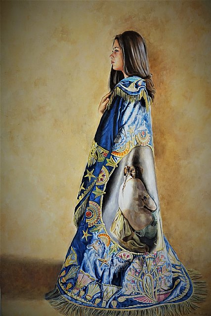 Perla Fuertes presenta su exposicin “Palimpsestos” en el Museo Azul de la Semana Santa de Lorca, Foto 3