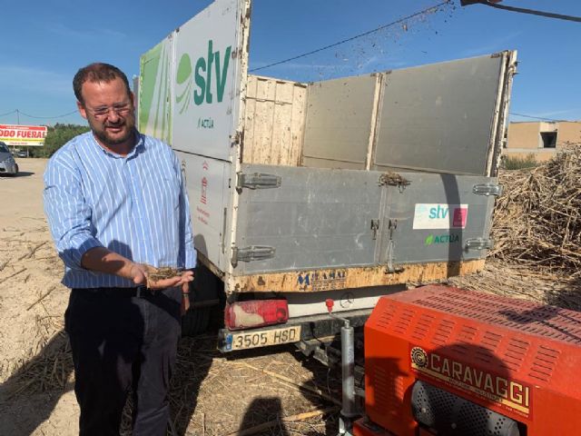 Parques y Jardines comienza a triturar las cañas extraídas del río tras la DANA - 4, Foto 4