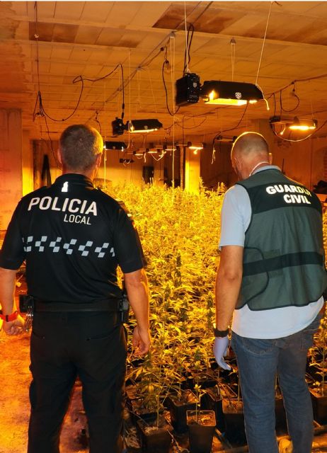 La Guardia Civil desmantela una plantación de marihuana en un inmueble de El Chaparral-Cehegín - 1, Foto 1