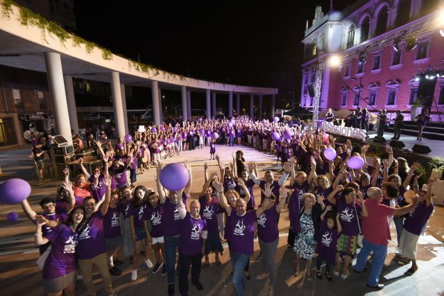 La Universidad de Murcia culmina el evento ´EnlazadODS con un lazo humano de 10.000 m2 por la igualdad - 2, Foto 2