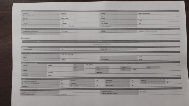 Denuncian que un coche de la Policía Local de Ceutí circula sin pasar la ITV desde hace un año - 2, Foto 2