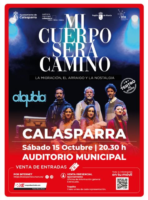 MI CUERPO SERÁ CAMINO de Alquibla Teatro, iniciará la programación cultural de otoño - 2, Foto 2