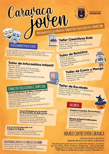 El Ayuntamiento renueva la oferta de actividades para los fines de semana de la programación ´Caravaca Joven´ - 2, Foto 2