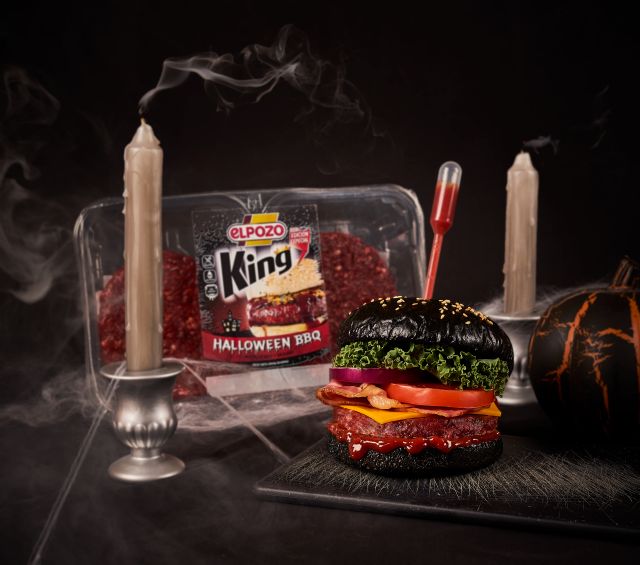 ElPozo King lanza una edicin limitada para Halloween de su Burger BBQ, Foto 1