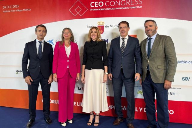 La consejera de Empresa destaca la importancia de foros como el CEO Congress, que ponen en valor a quienes emprenden, crean empleo y generan riqueza - 1, Foto 1
