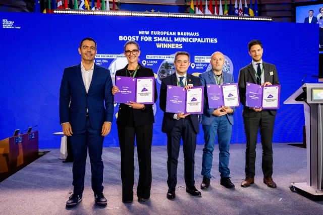 Europa premia a Lorquí por su apuesta por la sostenibilidad y la recuperación del patrimonio en el 'Palacete de la Arboleda' - 1, Foto 1