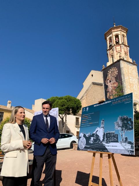 El Gobierno regional impulsa la revitalización del centro histórico de Cehegín con un proyecto paisajístico en la Plaza del Castillo - 1, Foto 1