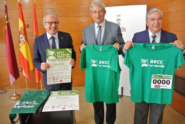 Murcia marcha contra el cáncer el próximo domingo por el centro de la ciudad en un ambiente familiar y distendido - 1, Foto 1