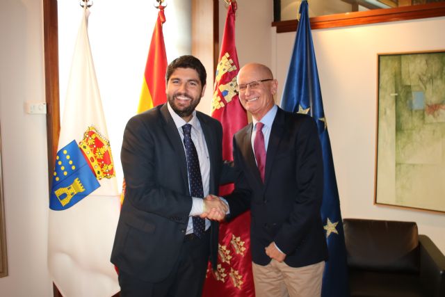 Fernando López Miras se reúne con el alcalde de Las Torres de Cotillas - 1, Foto 1
