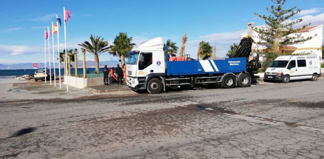 La Comunidad participa en un ejercicio de neutralización de un vertido de hidrocarburos cerca de la costa de Cartagena - 1, Foto 1