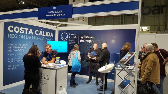 La Región muestra su potencial de turismo de buceo para atraer a turistas británicos fuera de temporada alta - 1, Foto 1