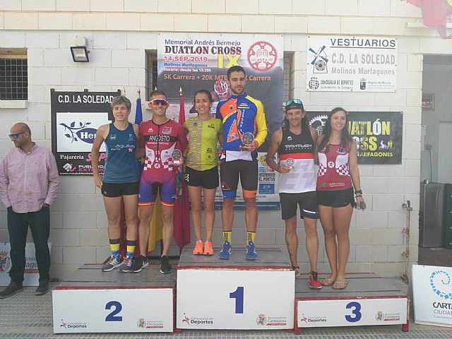 Franco y Cigarra, Campeones del Duatlón Cross Molinos de Marfagones - 1, Foto 1