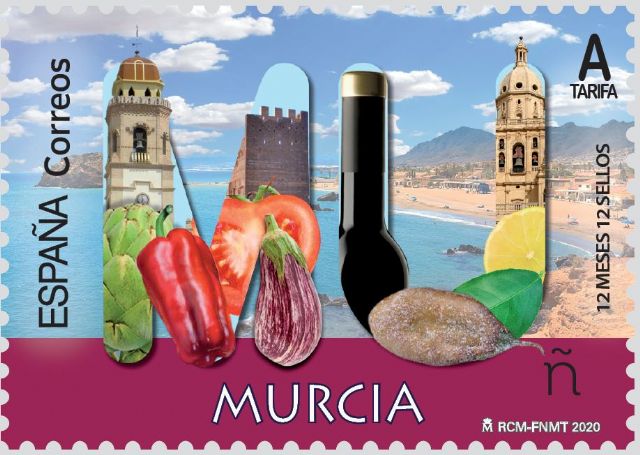 Correos emite un sello dedicado a la Regin de Murcia, Foto 1