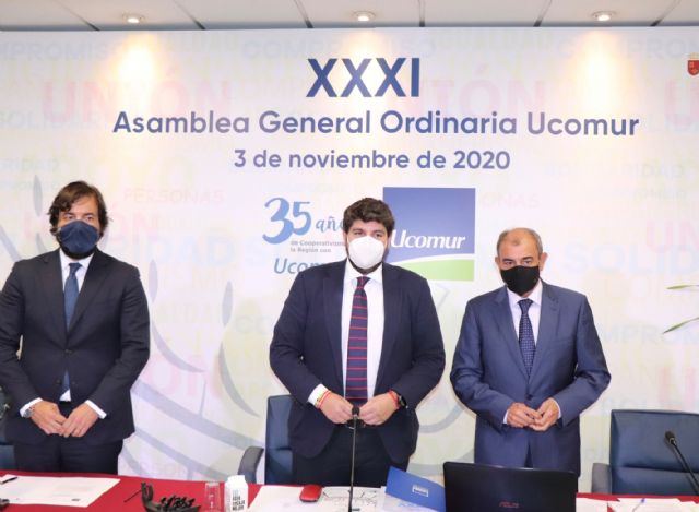López Miras clausura la Asamblea General de Ucomur - 1, Foto 1