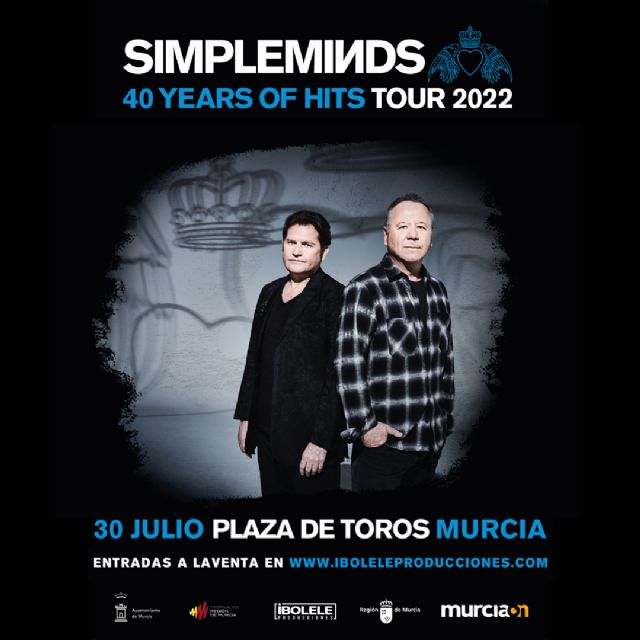 Simple Minds actuarán en Murcia ON 2022 - 1, Foto 1