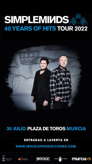 Simple Minds actuarán en Murcia ON 2022 - 2, Foto 2