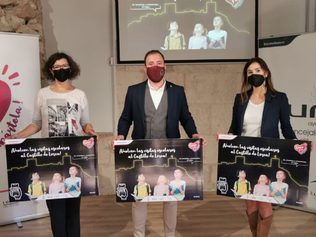 La concejalía de Turismo retoma las visitas escolares presenciales al castillo y al municipio de Lorca - 2, Foto 2