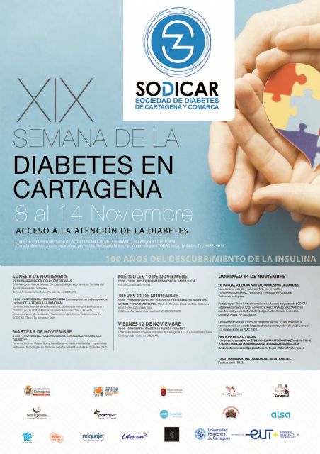 XIX semana de la diabetes en Cartagena - 1, Foto 1