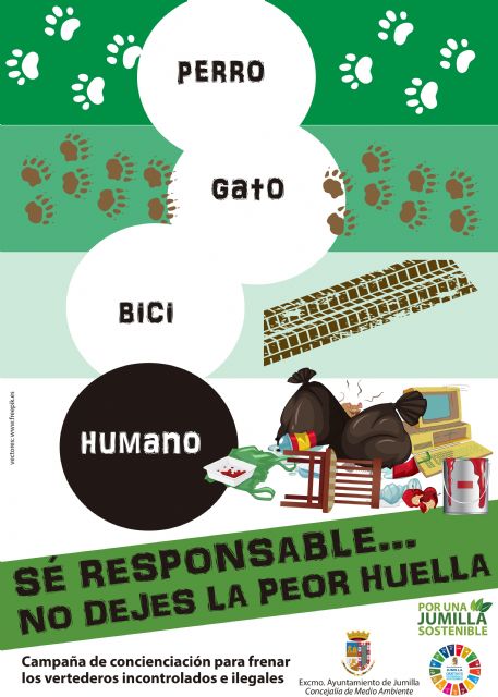 Medio Ambiente pone en marcha la campaña 'Sé responsable… No dejes la peor huella' - 2, Foto 2