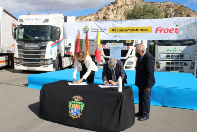 El Ayuntamiento de Archena y FROET firman un manifiesto en contra del pago de los peajes de las autovías - 3, Foto 3