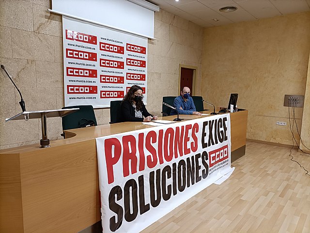 CCOO denuncia la precariedad laboral que existe en las prisiones de Murcia - 1, Foto 1