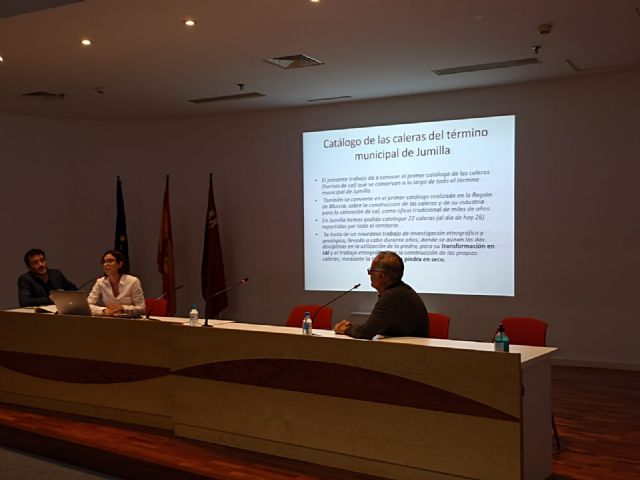 Presentación en las jornadas de patrimonio el trabajo de catalogación de las Caleras de Jumilla - 3, Foto 3