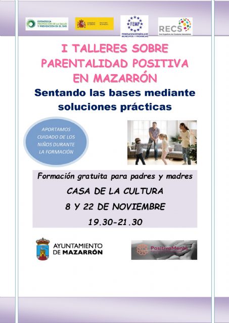 Talleres sobre parentalidad positiva en Mazarrón y Puerto de Mazarrón - 2, Foto 2