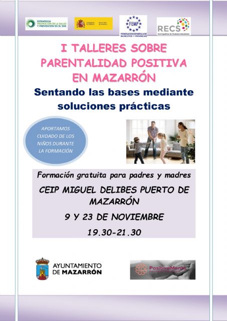 Talleres sobre parentalidad positiva en Mazarrón y Puerto de Mazarrón - 3, Foto 3
