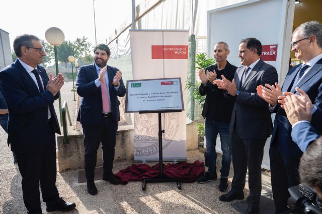 López Miras inaugura en Murcia un gimnasio para pacientes de cáncer y señala a su creador como ejemplo para toda la Región - 1, Foto 1