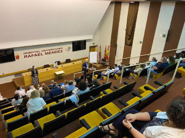 El gerente del Servicio Murciano de Salud mantiene un encuentro con los responsables de Atención Primaria del área de Lorca, Foto 2