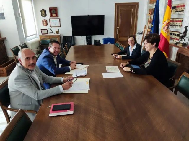 El alcalde de Mula se reúne con la Mancomunidad de los Canales del Taibilla para el seguimiento de los proyectos del municipio y pedanías - 1, Foto 1