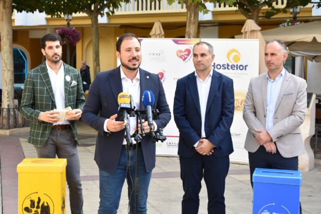 El nuevo proyecto Ecohosteleros fomentará el reciclaje en los establecimientos hosteleros de Lorca - 1, Foto 1