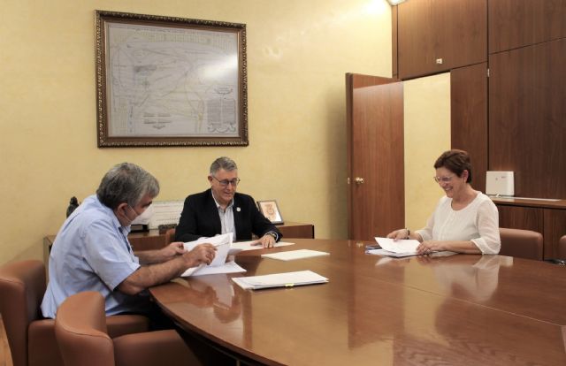 El presidente de la CHS se reúne con la alcaldesa de Jumilla - 1, Foto 1