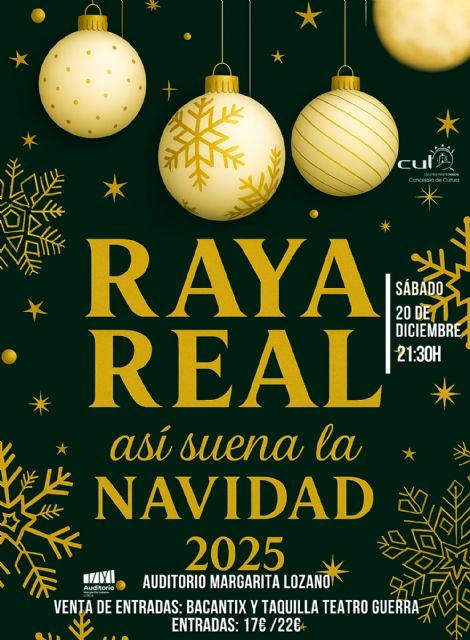 Raya Real aterriza en el Auditorio Margarita Lozano el próximo 20 de diciembre con su espectáculo 'Así suena la Navidad' - 4, Foto 4